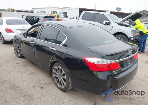 2014 Honda Accord Sport из США, поврежденный, VIN 1HGCR2F57EA074844